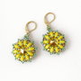 Cercei handmade - Sunflower Glow