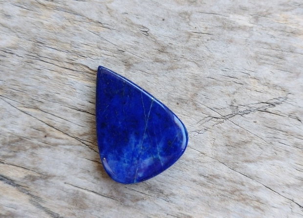 Cabochon lapis lazuli, 30x22x6 mm