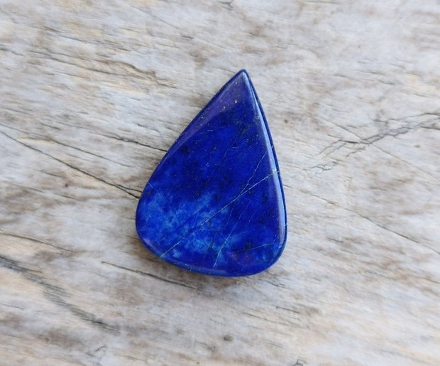 Cabochon lapis lazuli, 30x22x6 mm