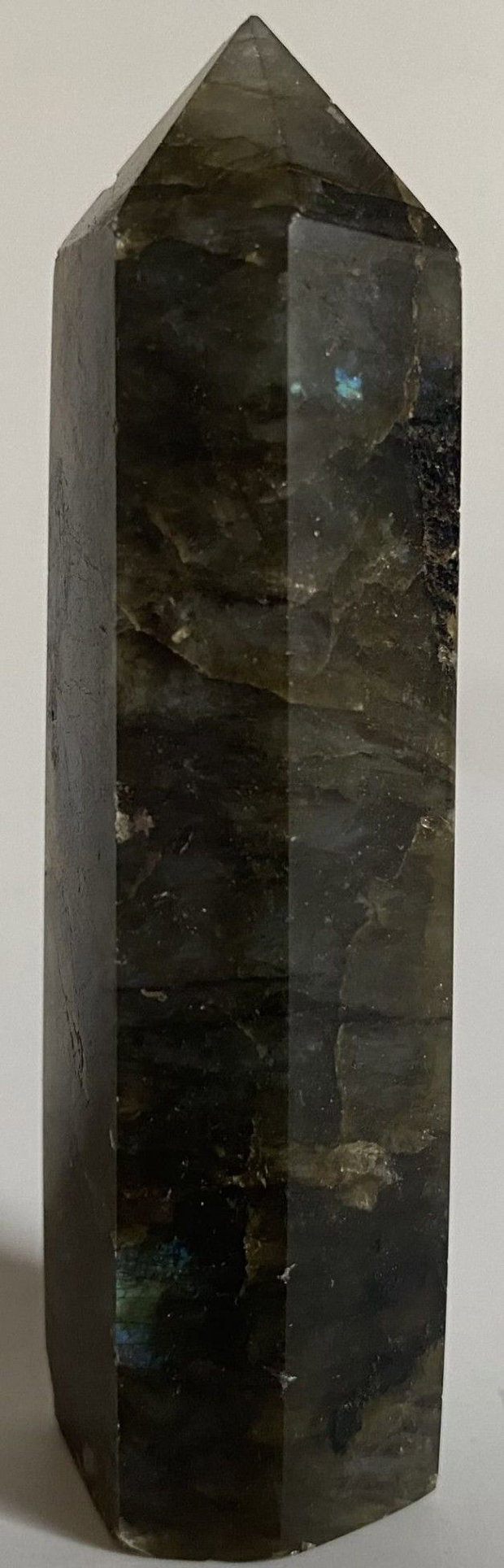 Labradorit - Obelisc piatra semipretioasa