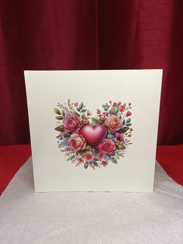Îngerul Iubirii Felicitare Mozaic cu Diamante 15×30 cm