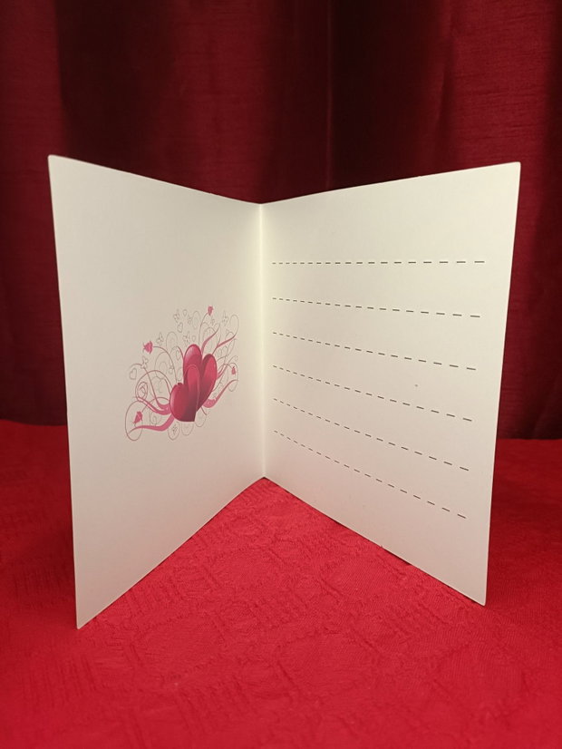 Mesagerul Iubirii Felicitare Mozaic cu Diamante 15×30 cm