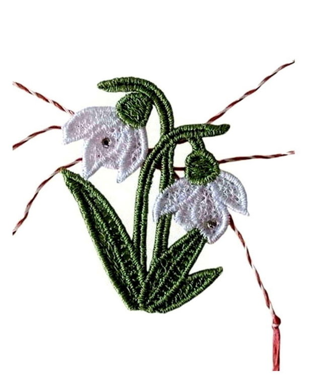 Martisor Ghiocei cu Cristale