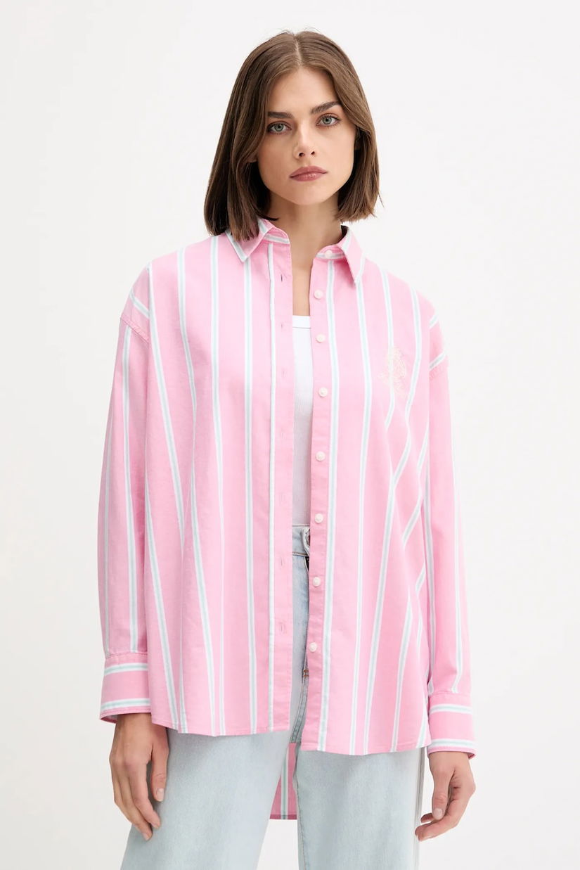 Guess Jeans cămașă din bumbac