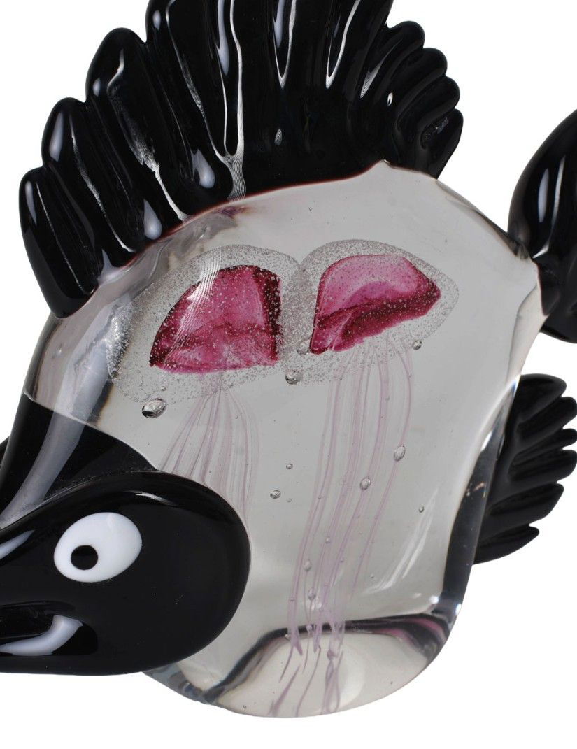 Peste-figurina din sticla Murano