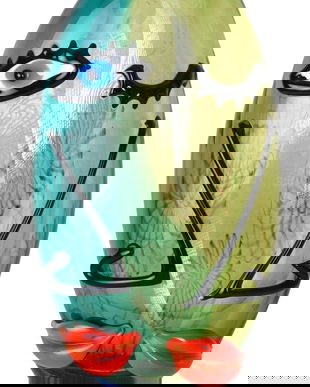 Figura umana-vaza din sticla Murano