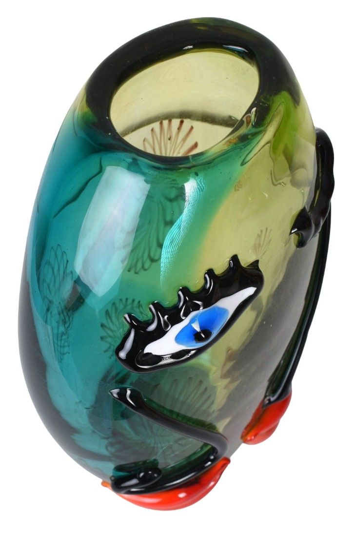 Figura umana-vaza din sticla Murano