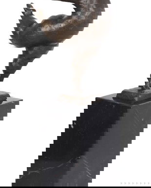 Dansatoare-statueta moderna din bronz