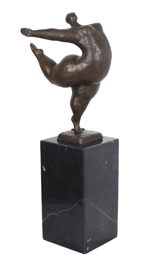 Dansatoare-statueta moderna din bronz