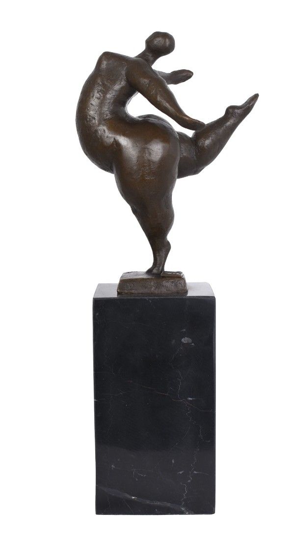 Dansatoare-statueta moderna din bronz