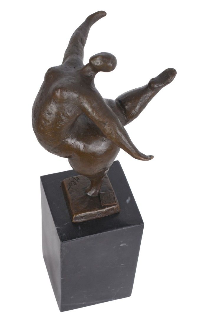 Dansatoare-statueta moderna din bronz