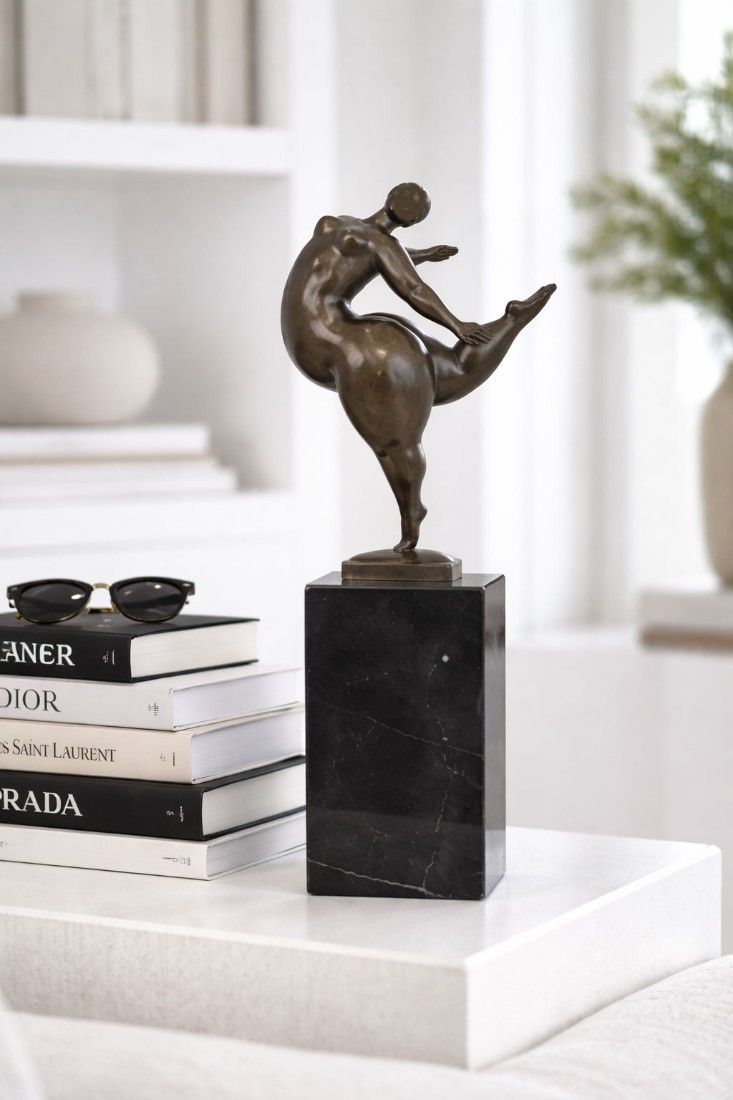Dansatoare-statueta moderna din bronz