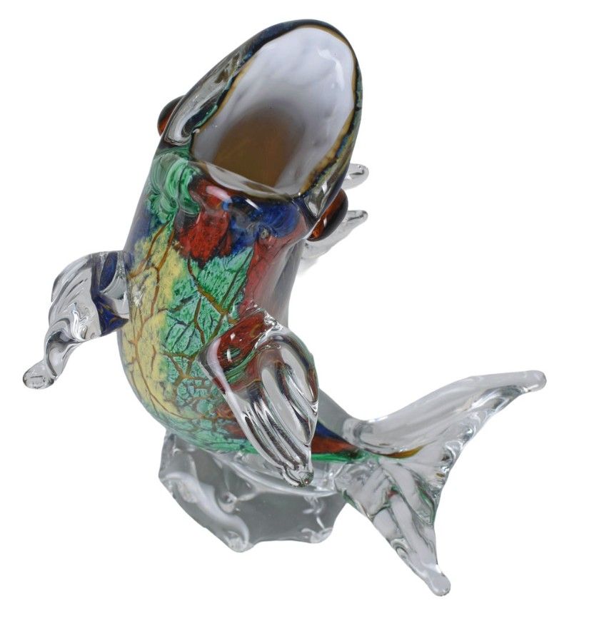 Peste-figurina din sticla Murano
