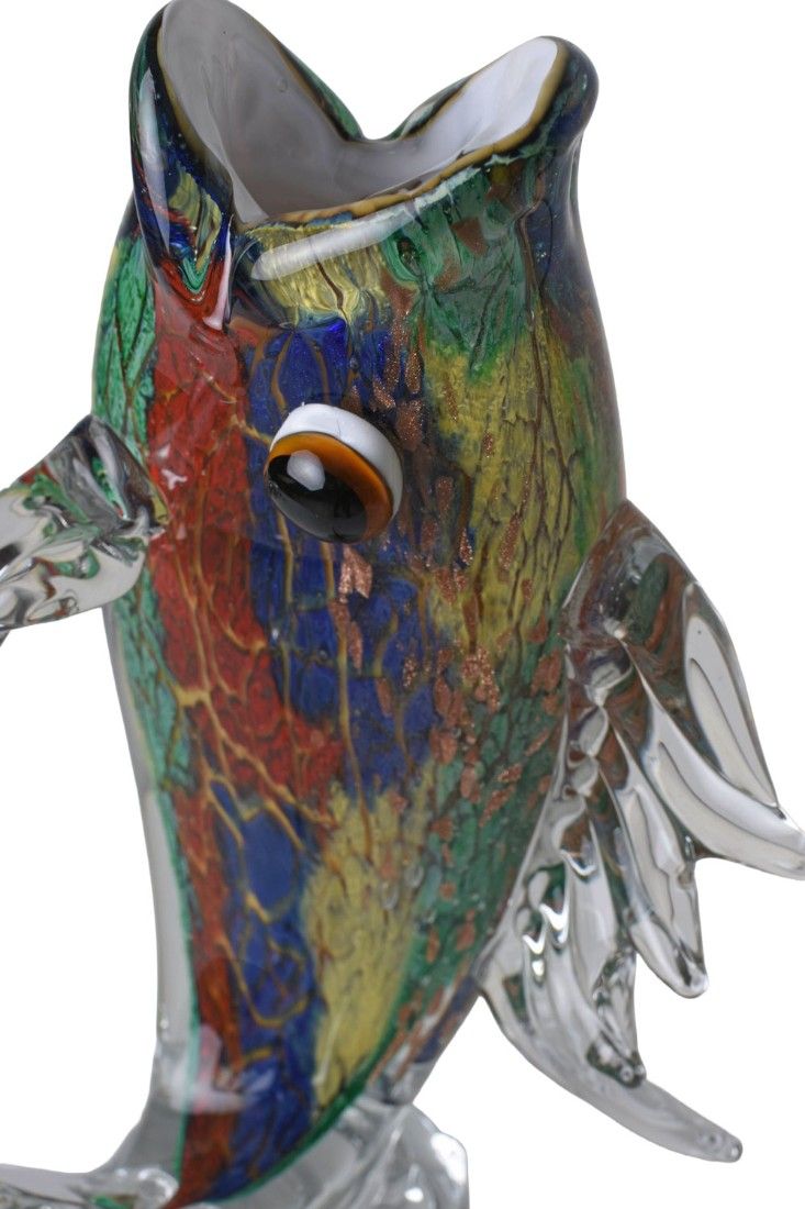 Peste-figurina din sticla Murano
