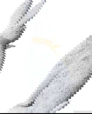 Iepuras-figurina din rasini speciale