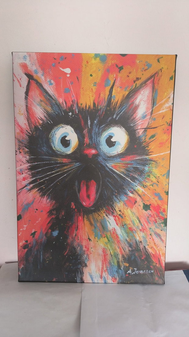 Tablou Explozie de Mieunat 40x60cm Print Digital pe Canvas cu cadru lemn