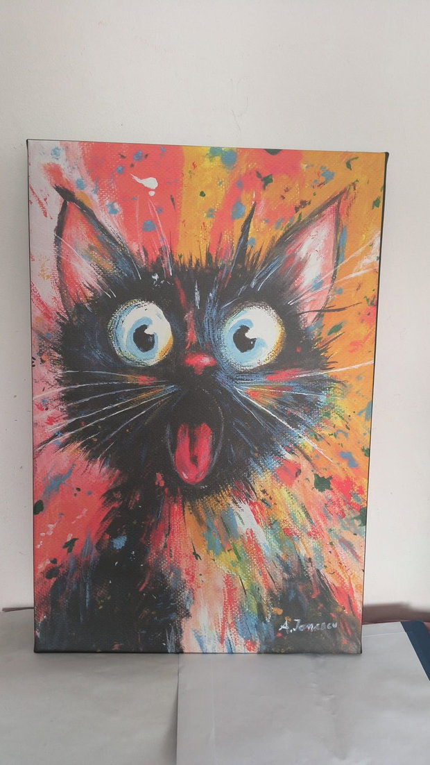 Tablou Explozie de Mieunat 40x60cm Print Digital pe Canvas cu cadru lemn