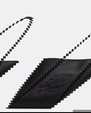 Karl Lagerfeld geantă shopper pentru femei, din piele K/AUTOGRAPH