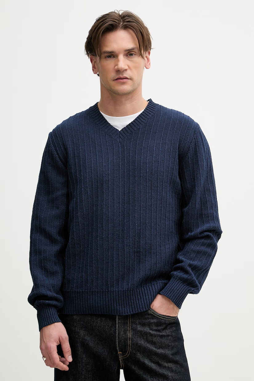 Sisley pulover pentru bărbați, cu amestec de bumbac