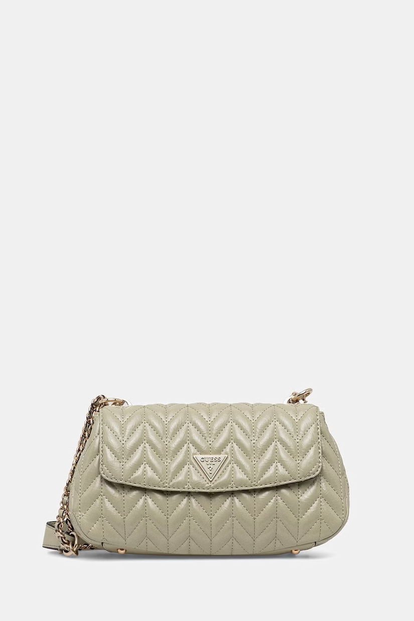 Guess geantă baguette pentru femei, cu imitație de piele CHERYL