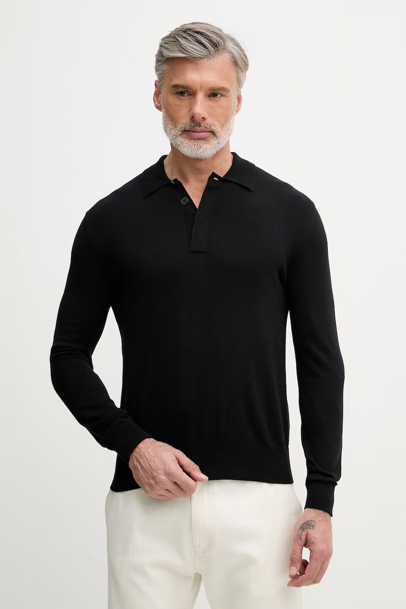 Sisley pulover pentru bărbați, cu amestec de bumbac