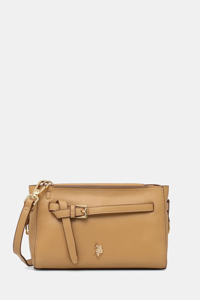 U.S. polo Assn. geantă poștaș pentru femei, cu imitație de piele GUILDFORD