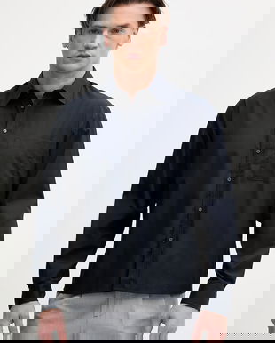 Sisley cămașă pentru bărbați, din bumbac