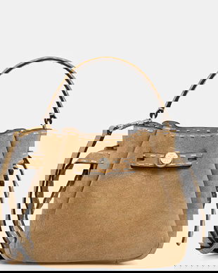 Tory Burch geantă pentru femei, din piele întoarsă Romy