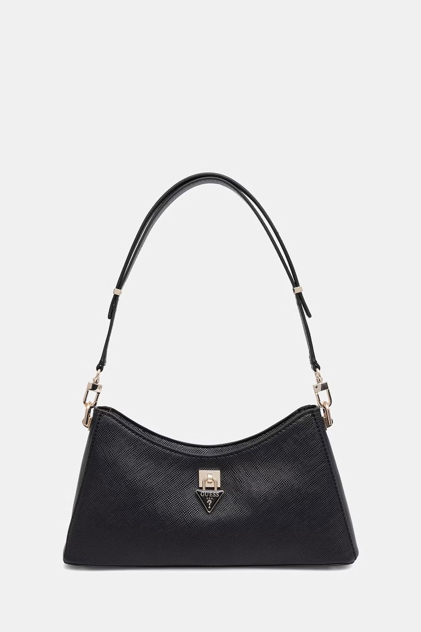 Guess geantă crossbody pentru femei, cu imitație de piele PATSIE