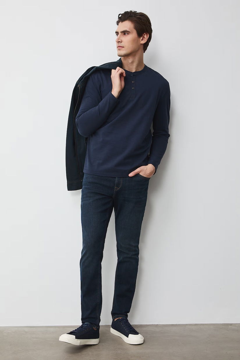 Medicine blugi slim fit pentru bărbați