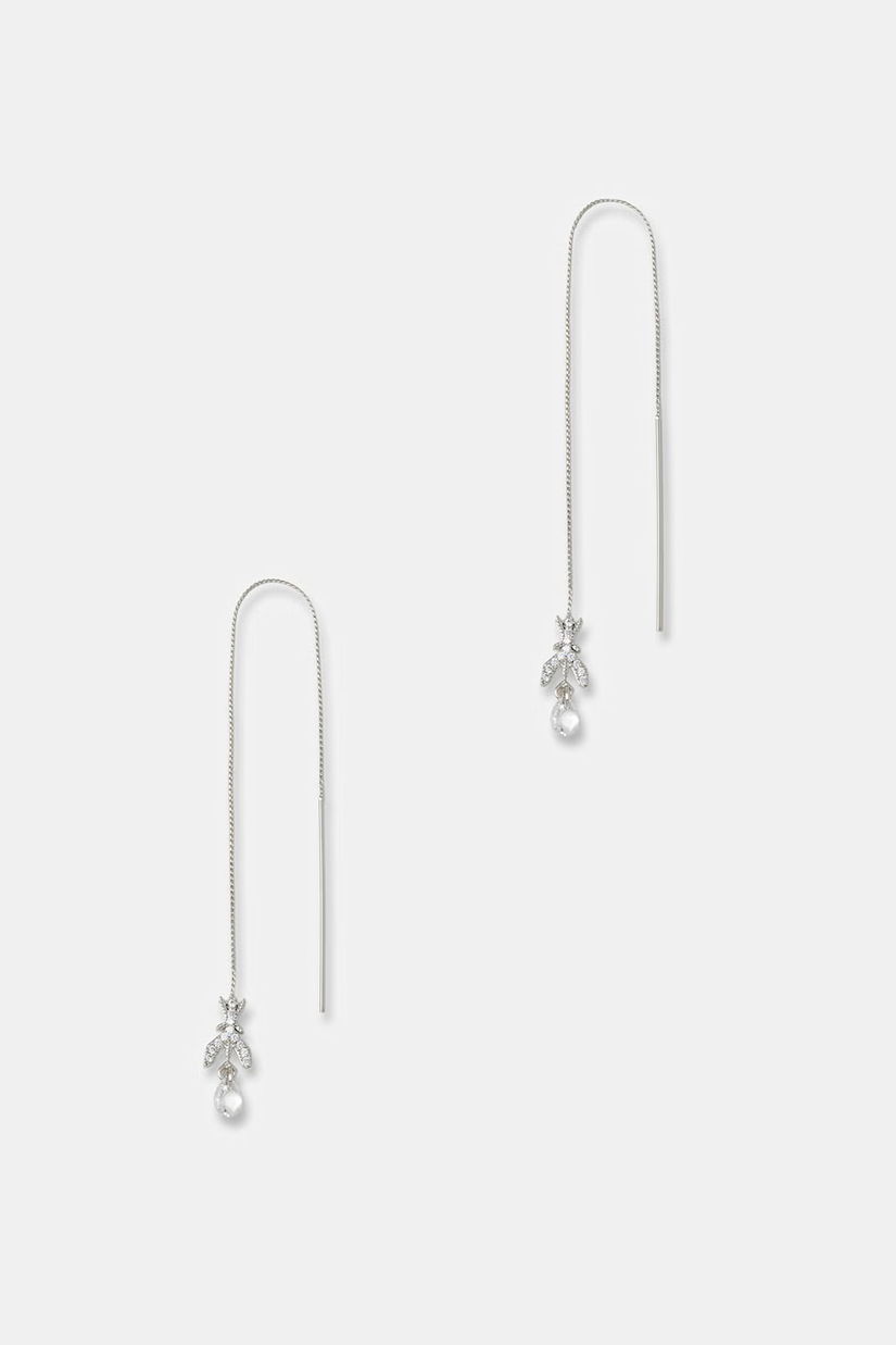 Patrizia Pepe cercei pentru femei, din metal cu zirconiu cubic