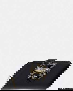 Just Cavalli portofel pentru femei, cu imitație de piele