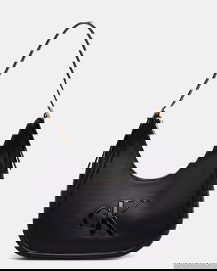 Calvin Klein geantă baguette pentru femei, cu imitație de piele