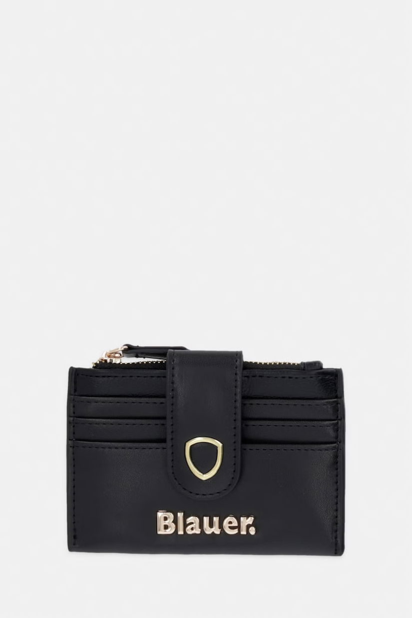 Blauer portofel pentru femei, din imitație de piele