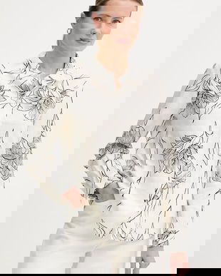 Gaudi cămașă pentru femei, cu amestec de in