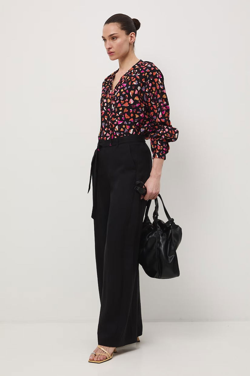 Medicine bluză pentru femei, cu amestec de vâscoză