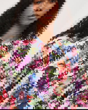 Medicine bluză pentru femei, cu amestec de vâscoză