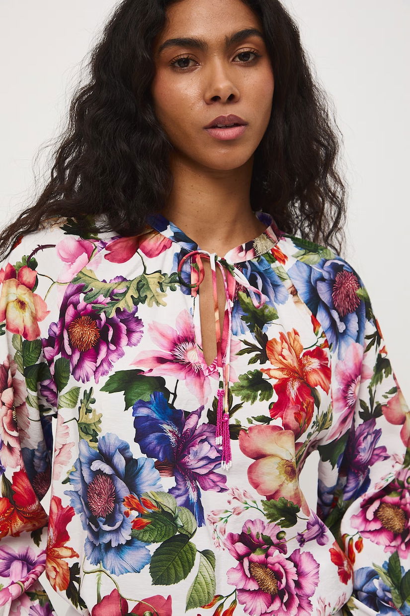 Medicine bluză pentru femei, cu amestec de vâscoză