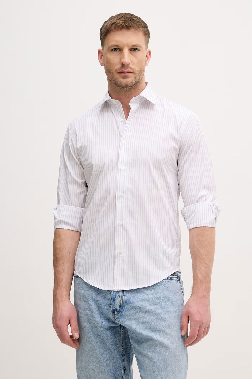 Sisley cămașă pentru bărbați, din bumbac