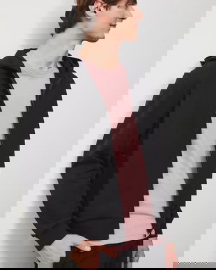 Medicine hanorac cu fermoar și glugă pentru bărbați