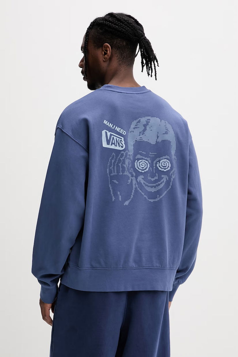 Vans hanorac oversized pentru bărbați, cu amestec de bumbac