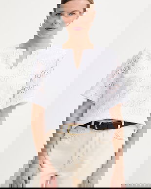 Joop! bluză pentru femei, din bumbac