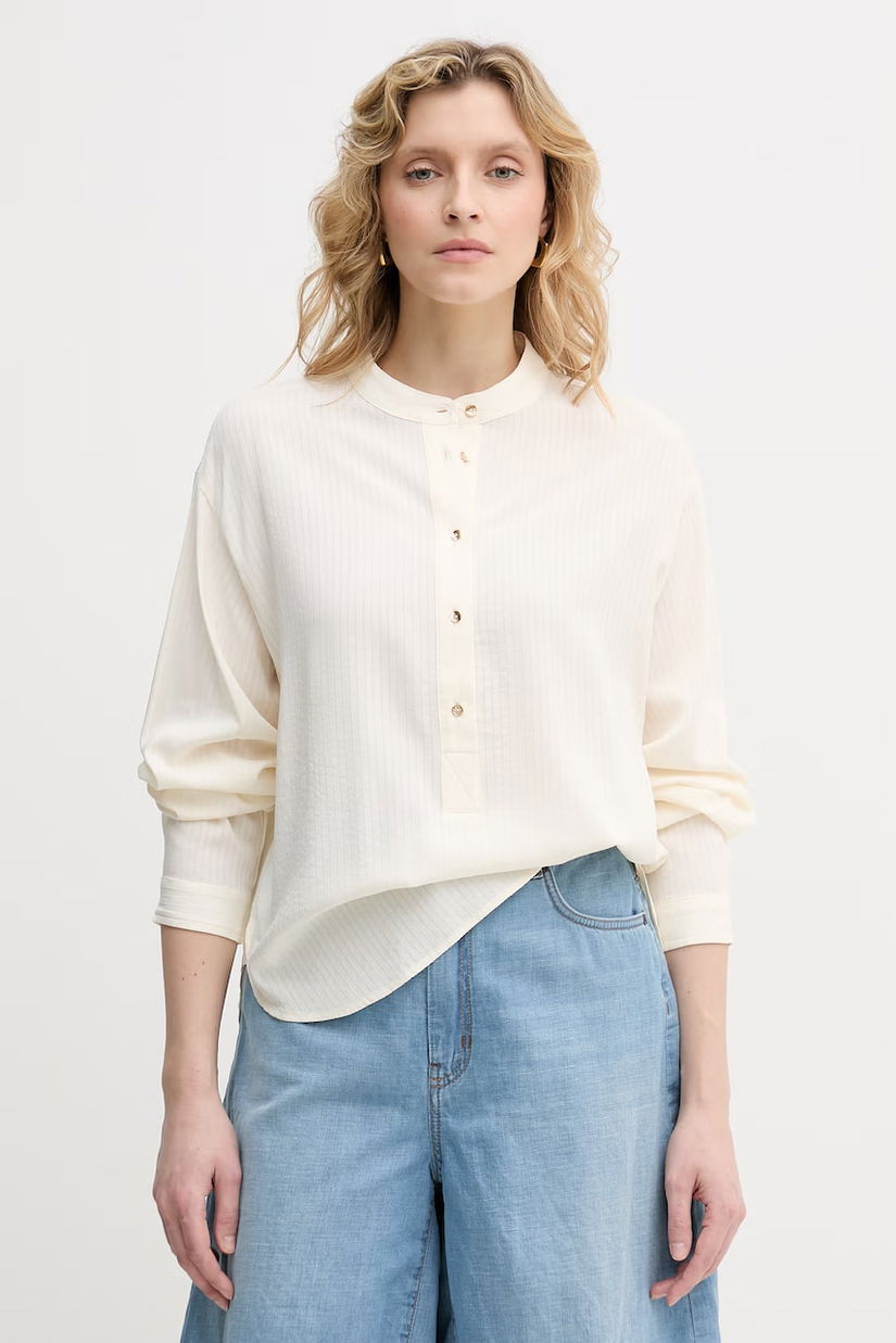 United Colors of Benetton bluză pentru femei, cu amestec de vâscoză