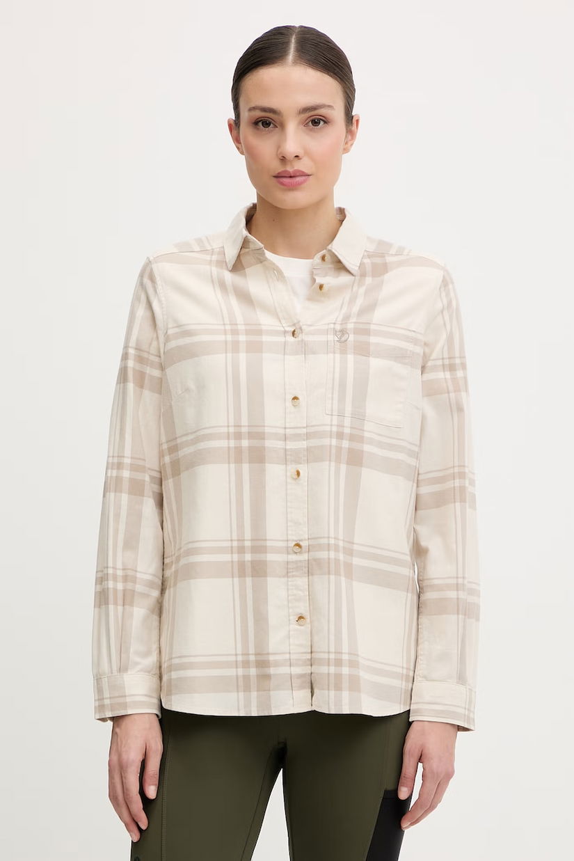 Fjallraven cămașă pentru femei, din bumbac Övik Lite