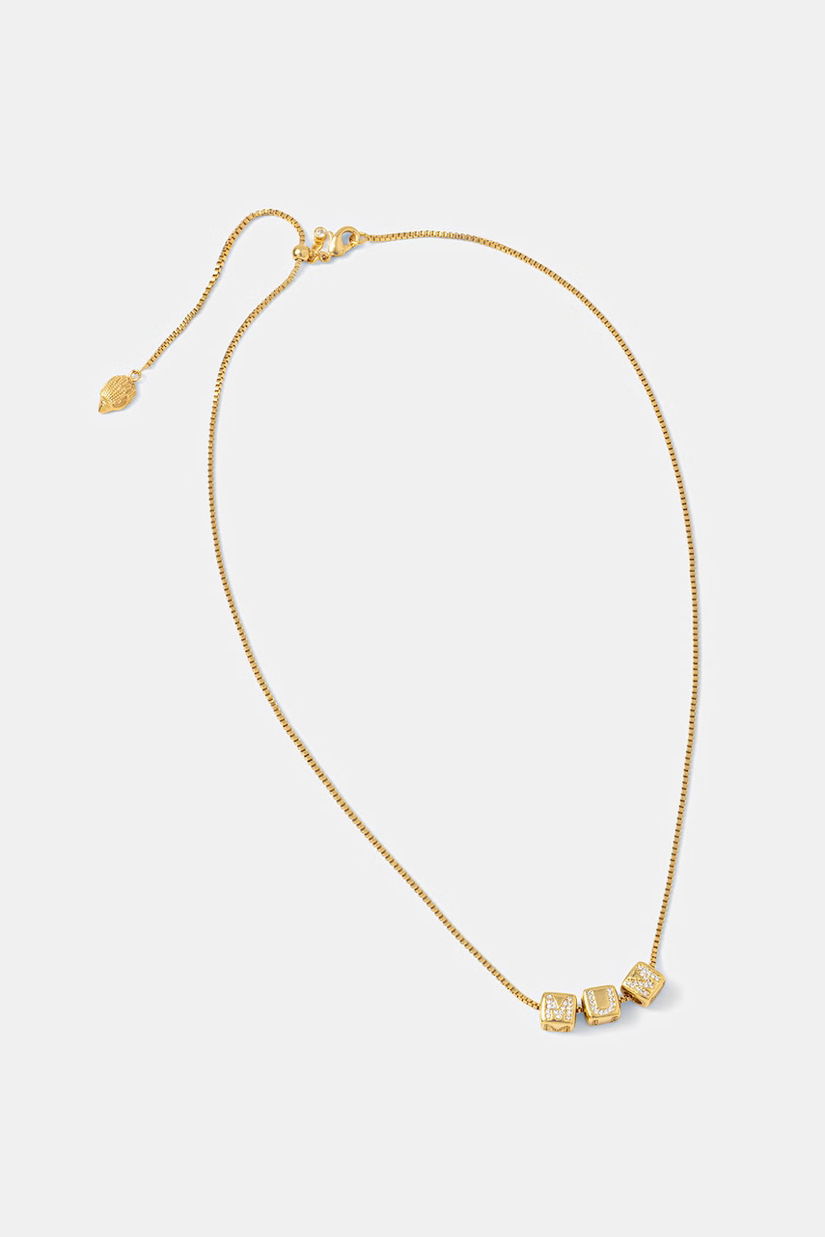 Kurt Geiger London colier pentru femei, din metal cu zirconiu cubic