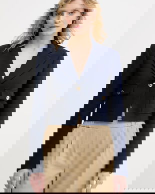 United Colors of Benetton sacou cu un singur rând de nasturi pentru femei