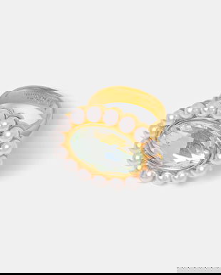 Kurt Geiger London inel pentru femei, din metal