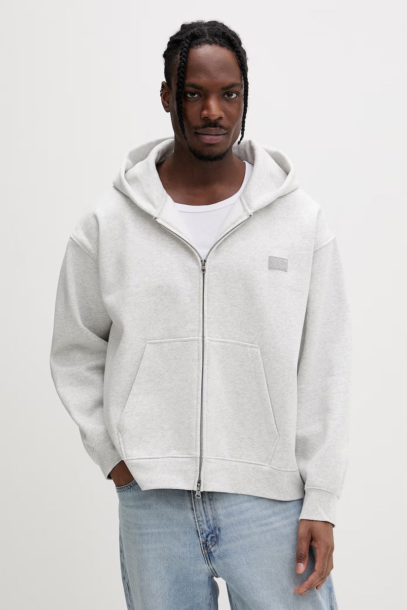 Vans hanorac cu fermoar și glugă pentru bărbați, din bumbac Premium LX Full Zip