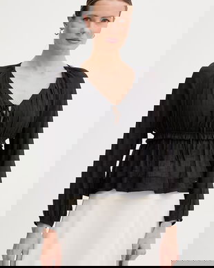 Gaudi bluză pentru femei, cu amestec de vâscoză