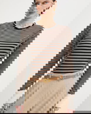 Elisabetta Franchi curea pentru femei, din piele